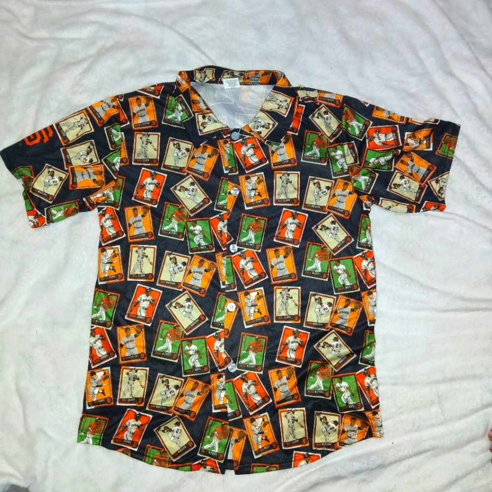 San Francisco Giants Buttoned Down Collared SHIRT NWOT